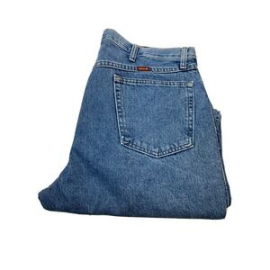 Rustler‎ Jeans Men's Size 38x29 Blue Denim Medium Wash Straight Leg